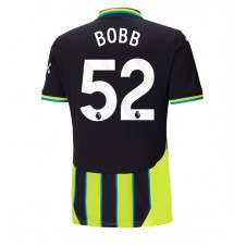 Manchester City Oscar Bobb #52 Bortedrakt 2024-25 Kortermet